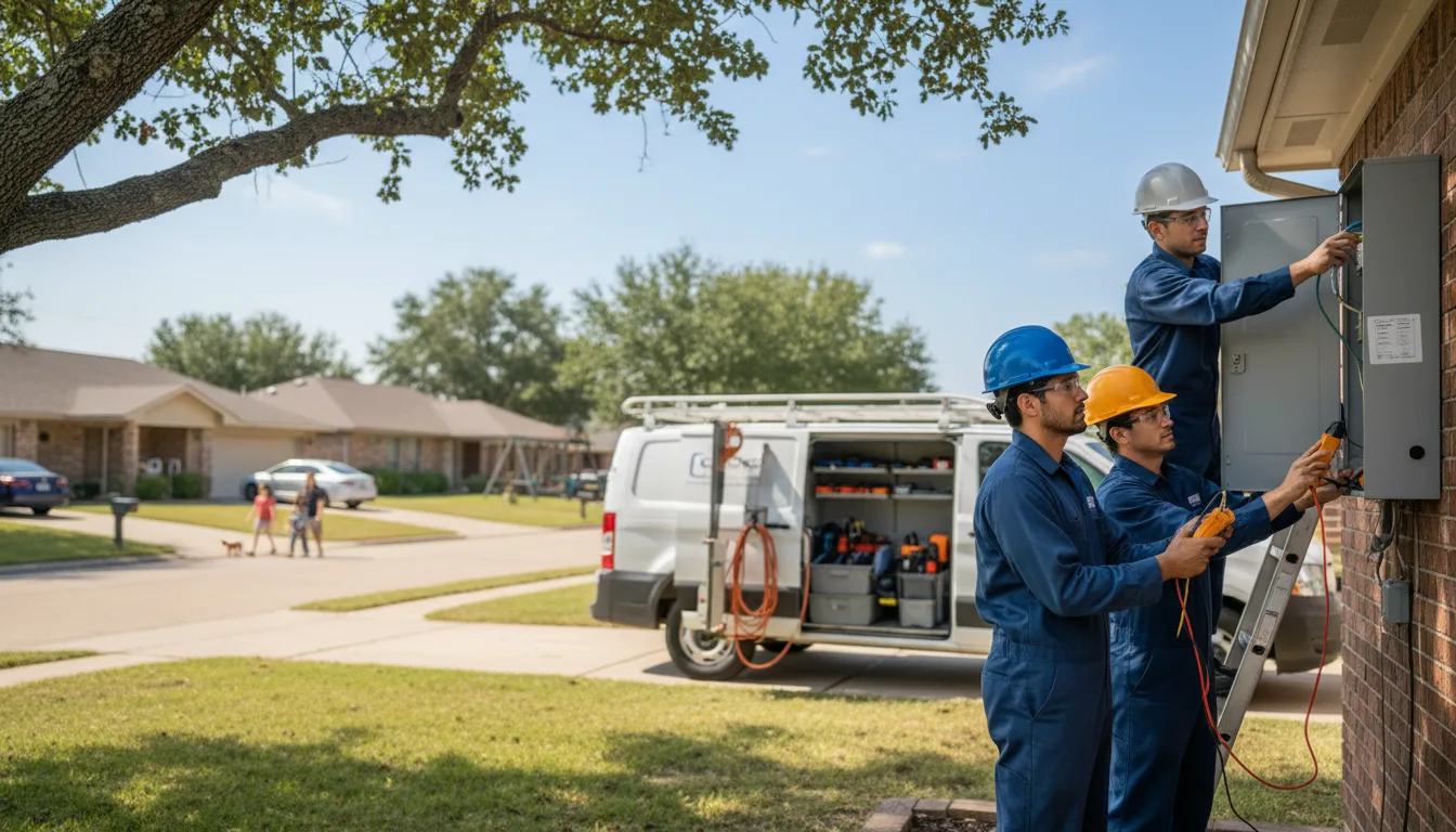 Certified electrician providing emergency electrical services in Guilford, IN